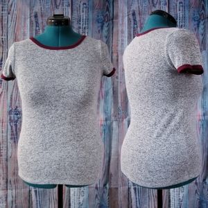 Purple Snow Gray T-shirt